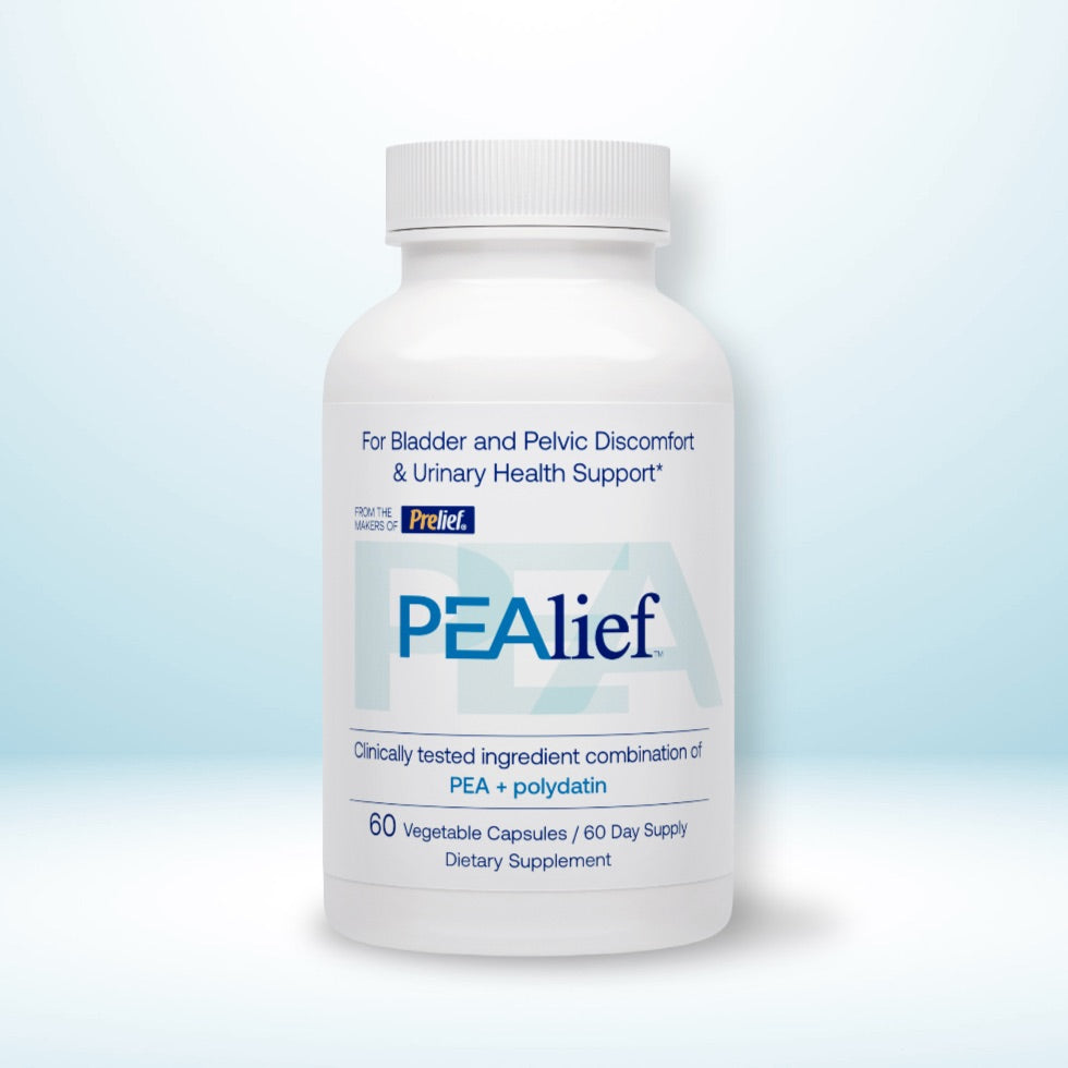 PEAlief® 60 Count / 2 Months Supply - (Clinically Tested Ingredient Combination of PEA + Polydatin)